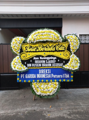 Papan Bunga Duka di Beoga